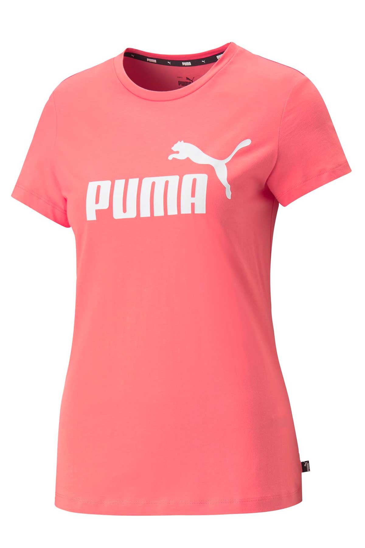 Puma ESS Logo Kadın Tişört 58677591 Pembe