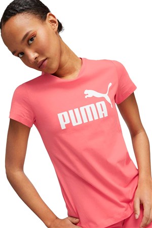 Puma ESS Logo Kadın Tişört 58677591 Pembe