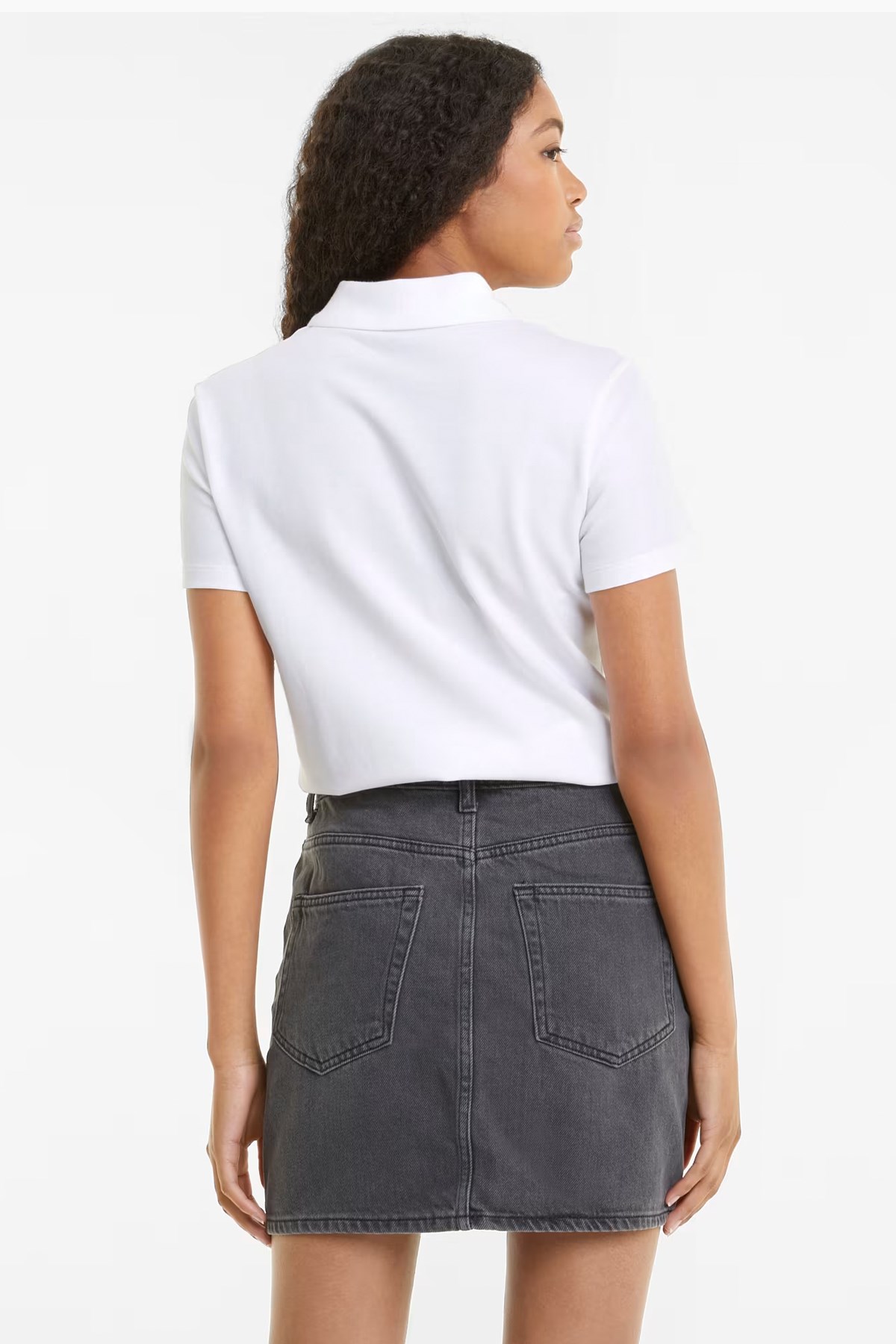 Puma Ess Kadın Polo Tişört 58677952 Beyaz