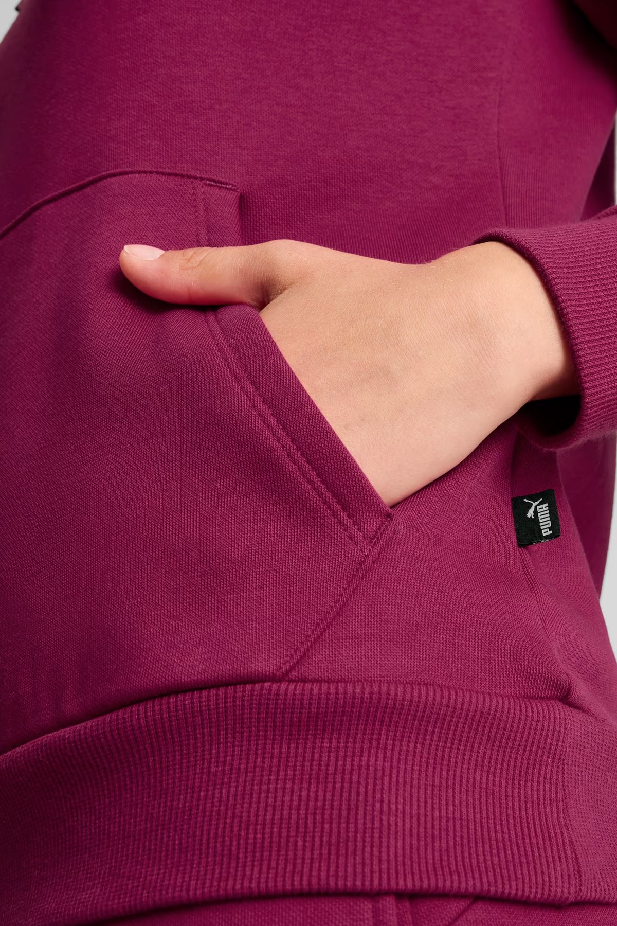 Puma Ess Logo Fl Kadın Sweatshirt 58678952 Pembe