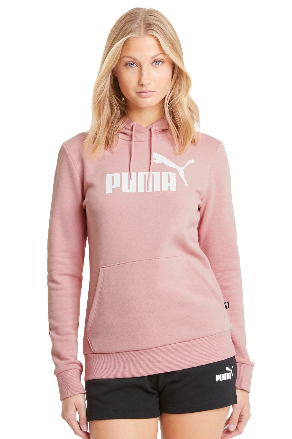Puma Ess Logo Kadın Sweatshirt 58679180 Pembe