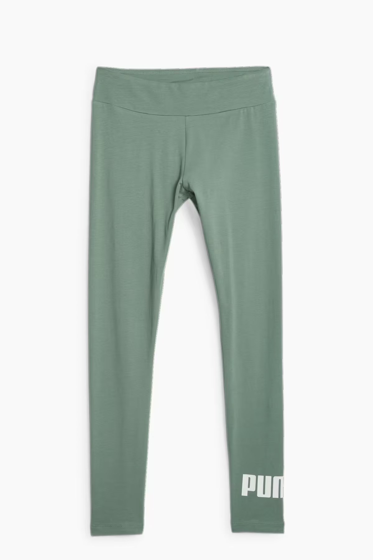Puma Ess Logo Leggings (S) Kadın Tayt 58683448 Yeşil