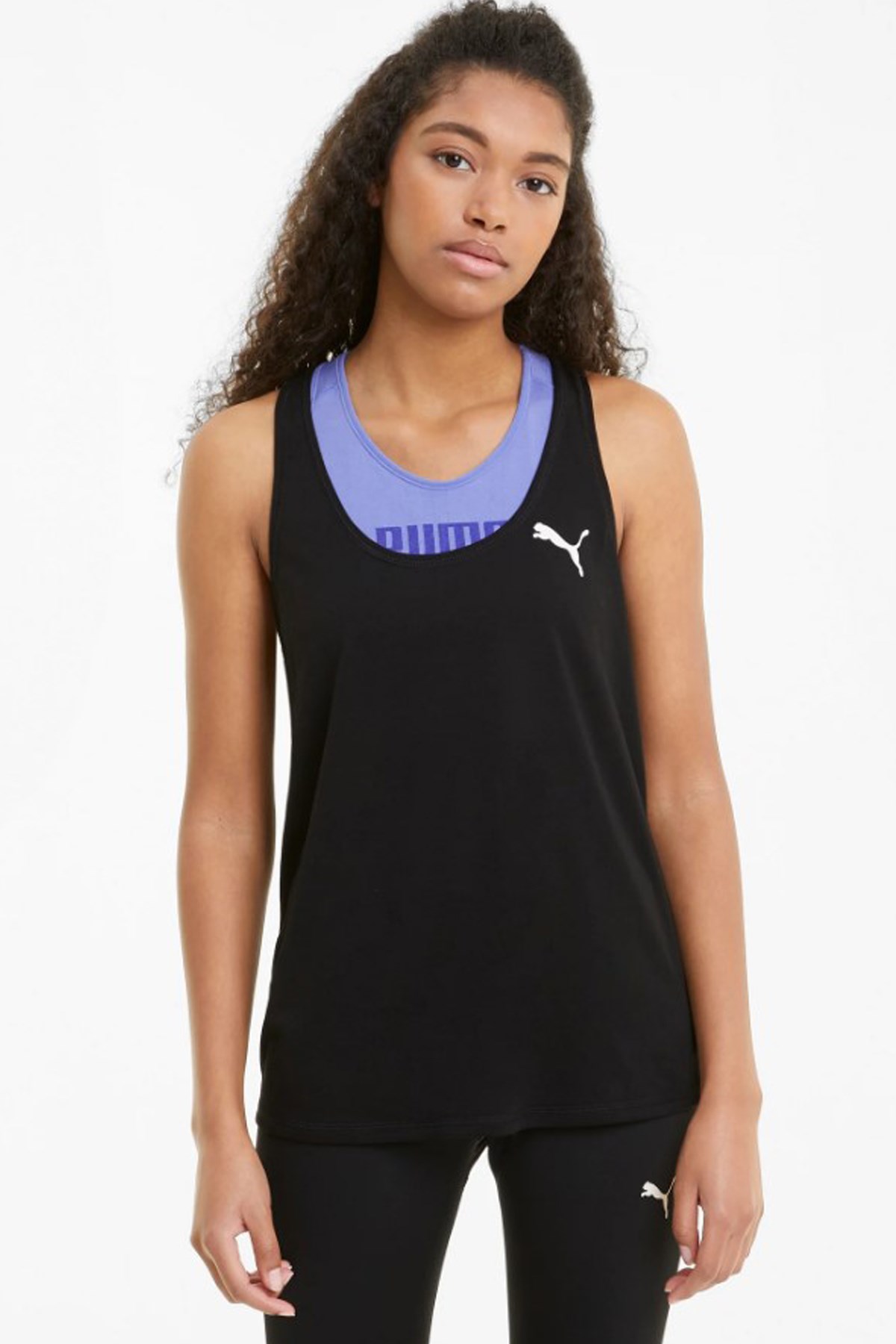 Puma Active Tank Kadın Spor Atlet 58685401 Siyah