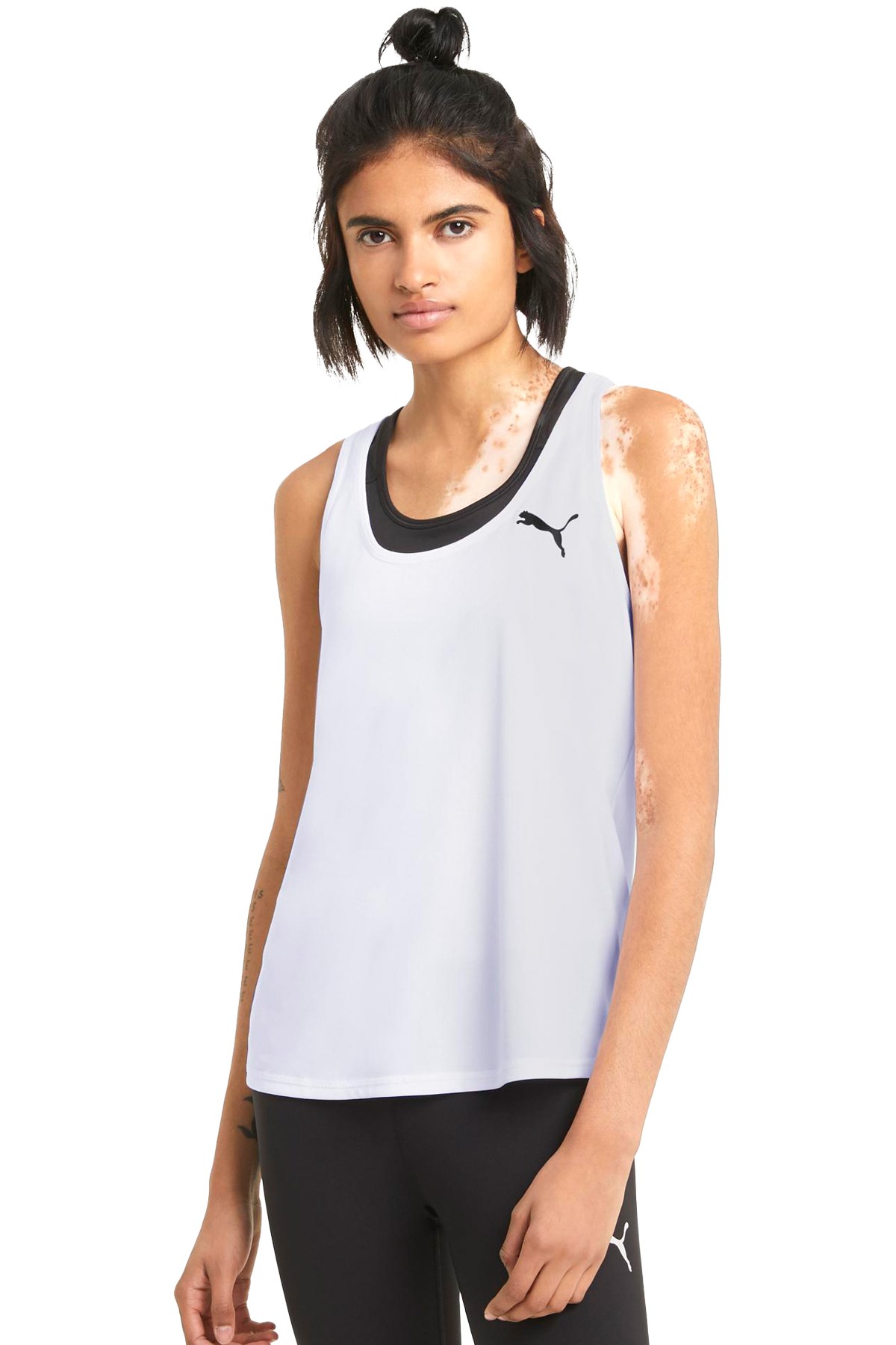 Puma Active Tank Kadın Spor Atlet 58685402 Beyaz