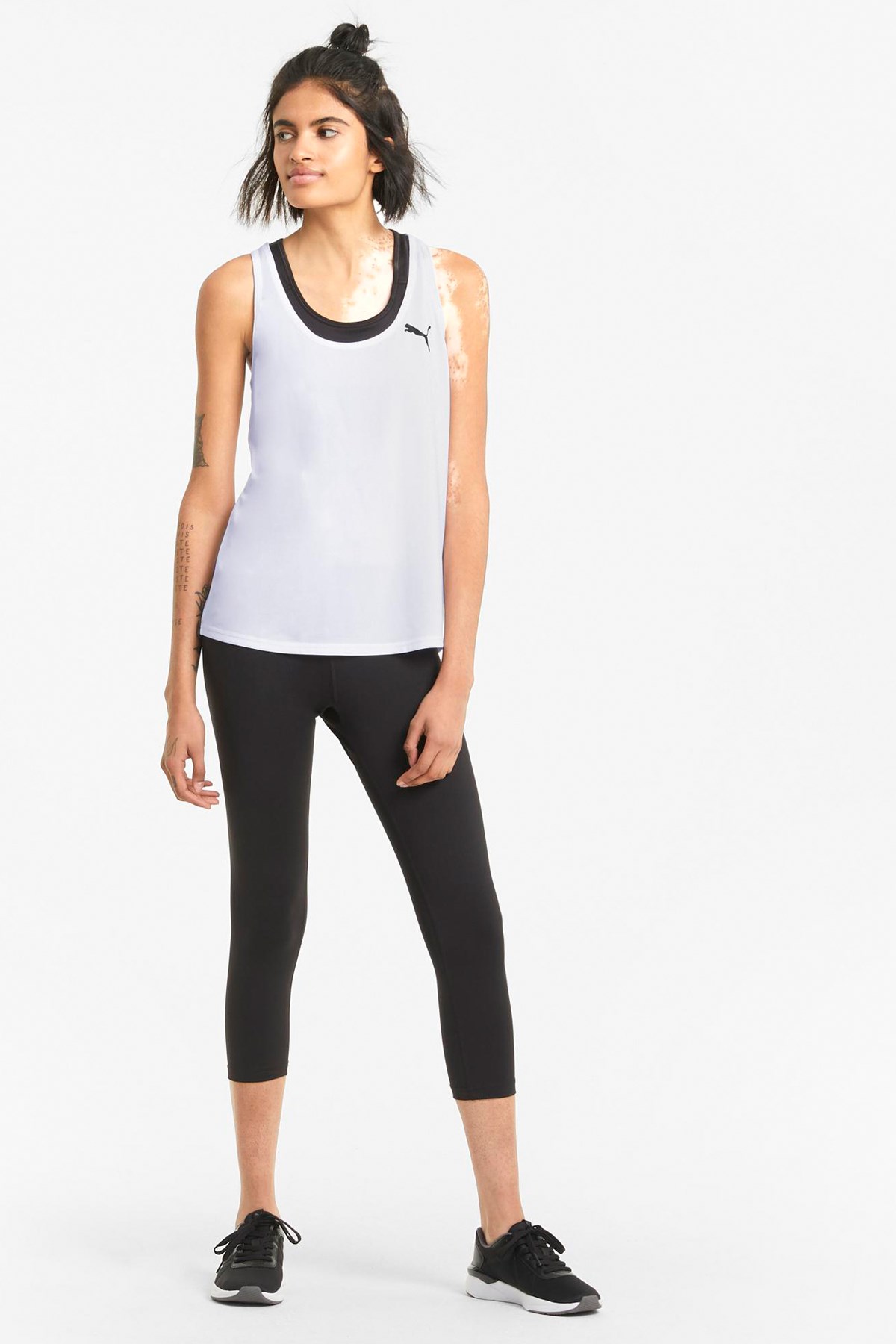 Puma Active Tank Kadın Spor Atlet 58685402 Beyaz