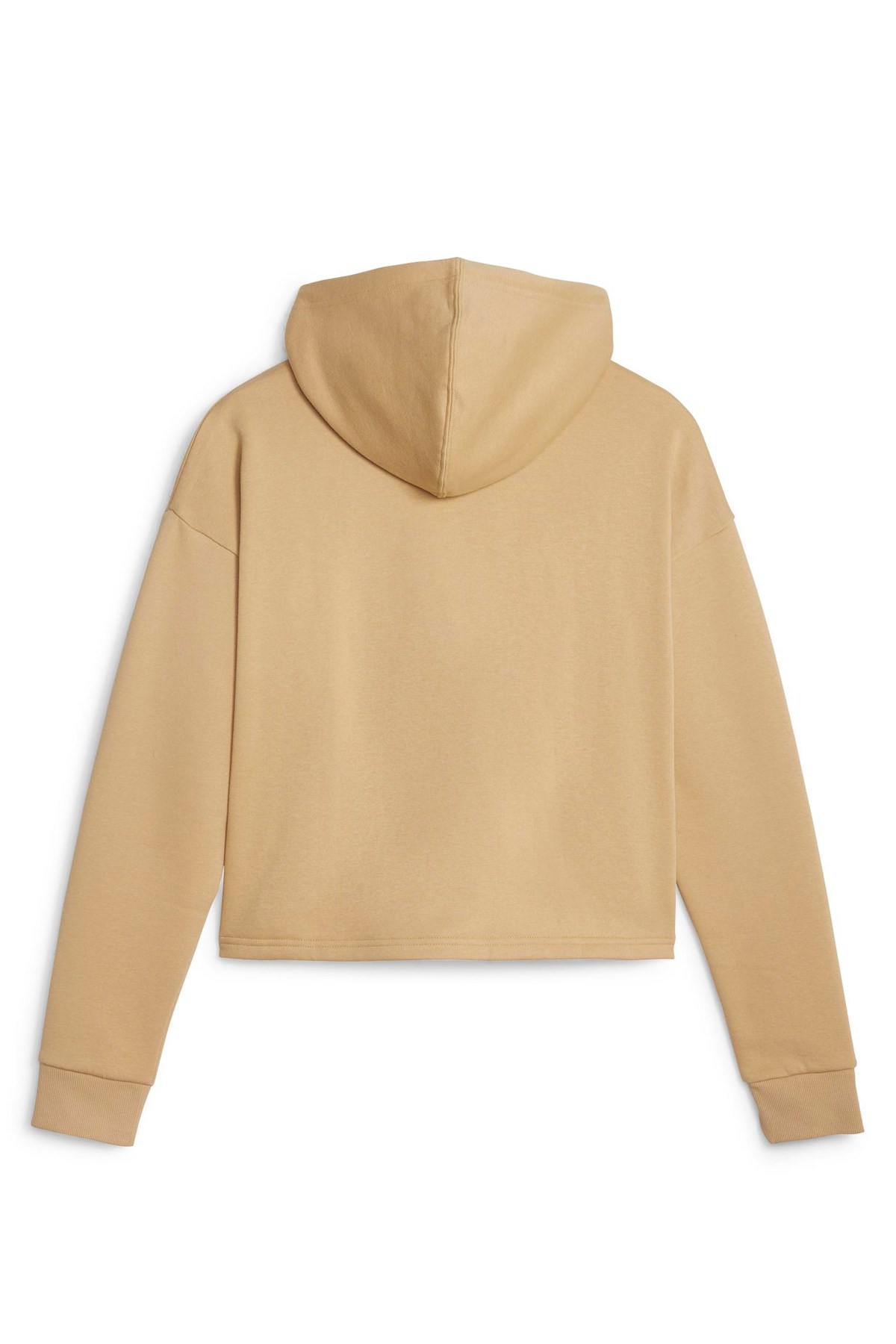 Puma Ess Cropped Logo Kadın Sweatshirt 58686984 Bej