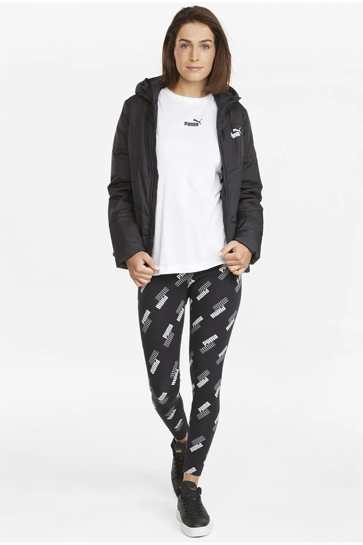 Puma Ess Padded Kadın Mont 58764801 Siyah