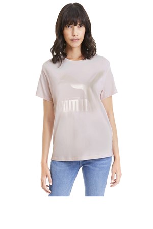 Puma Classics Logo Kadın Tişört 59551487