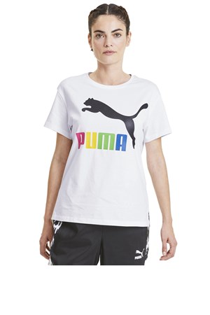 Puma Classics Logo Kadın Tişört 59551492