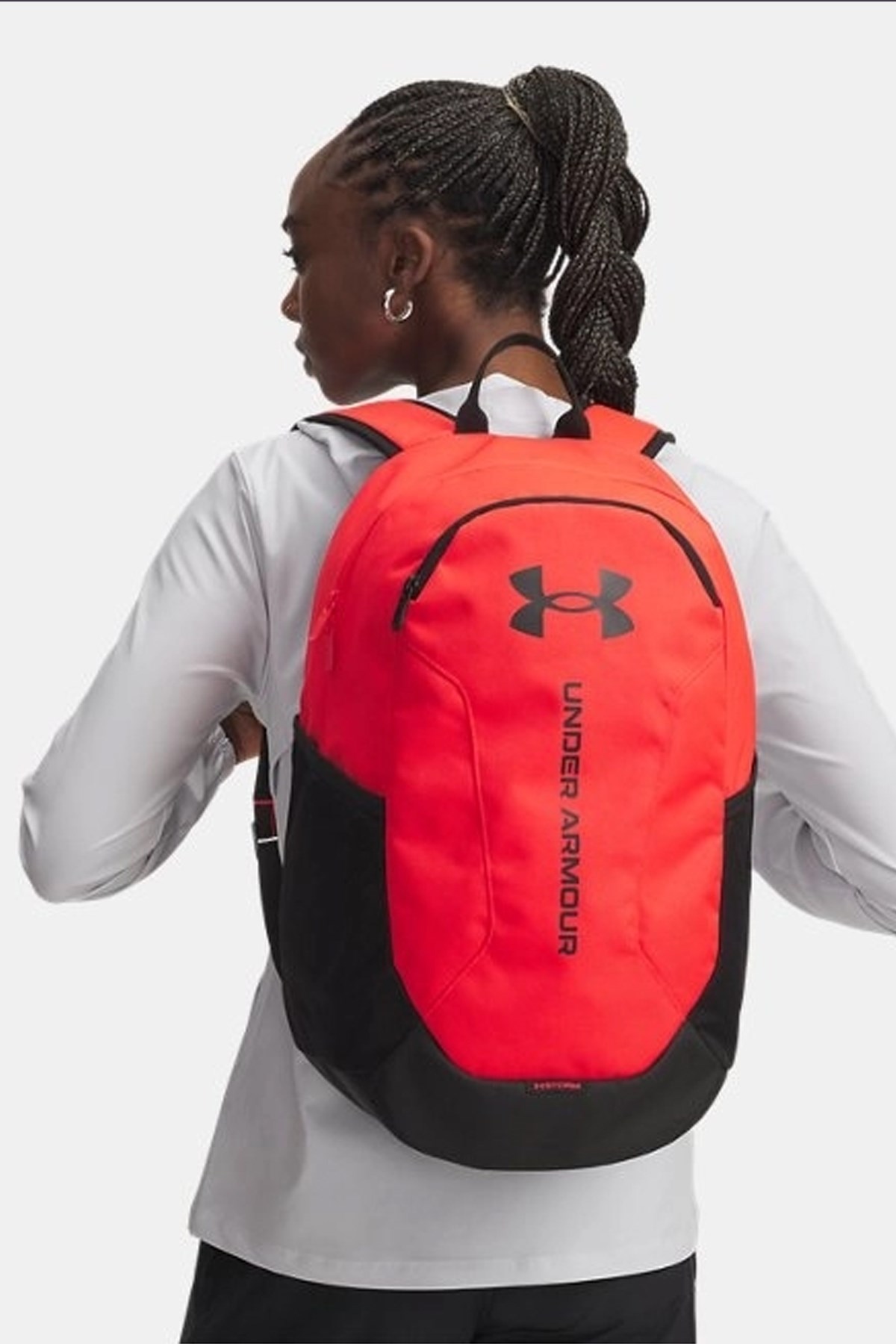 Under Armour UA Hustle Lite Unisex Sırt Çantası Kırmızı