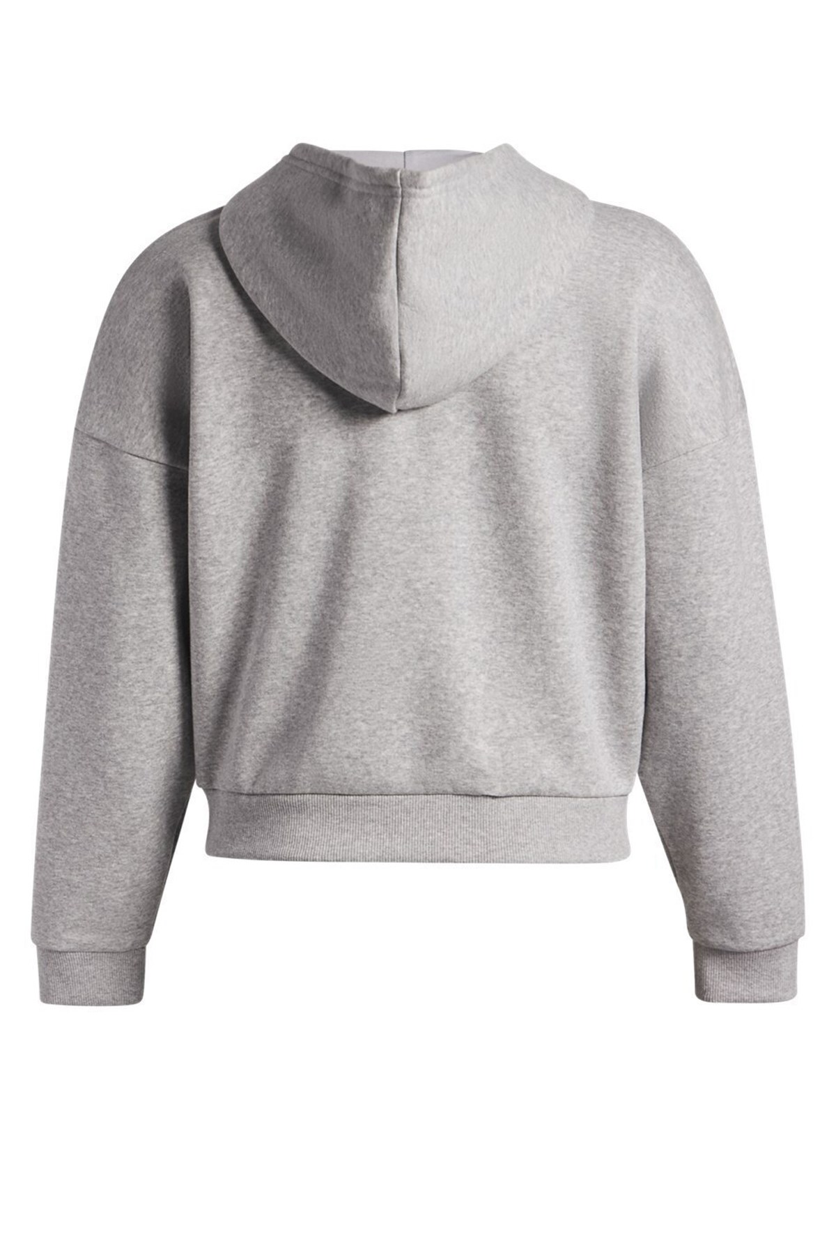 Under Armour Rival Flc Piped Hz Kadın Sweatshirt Gri