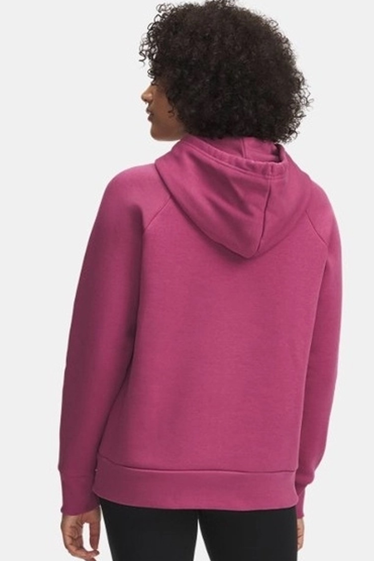 Under Armour UA Rival Flc Shimmer Hdy Kadın Sweatshirt Kırmızı