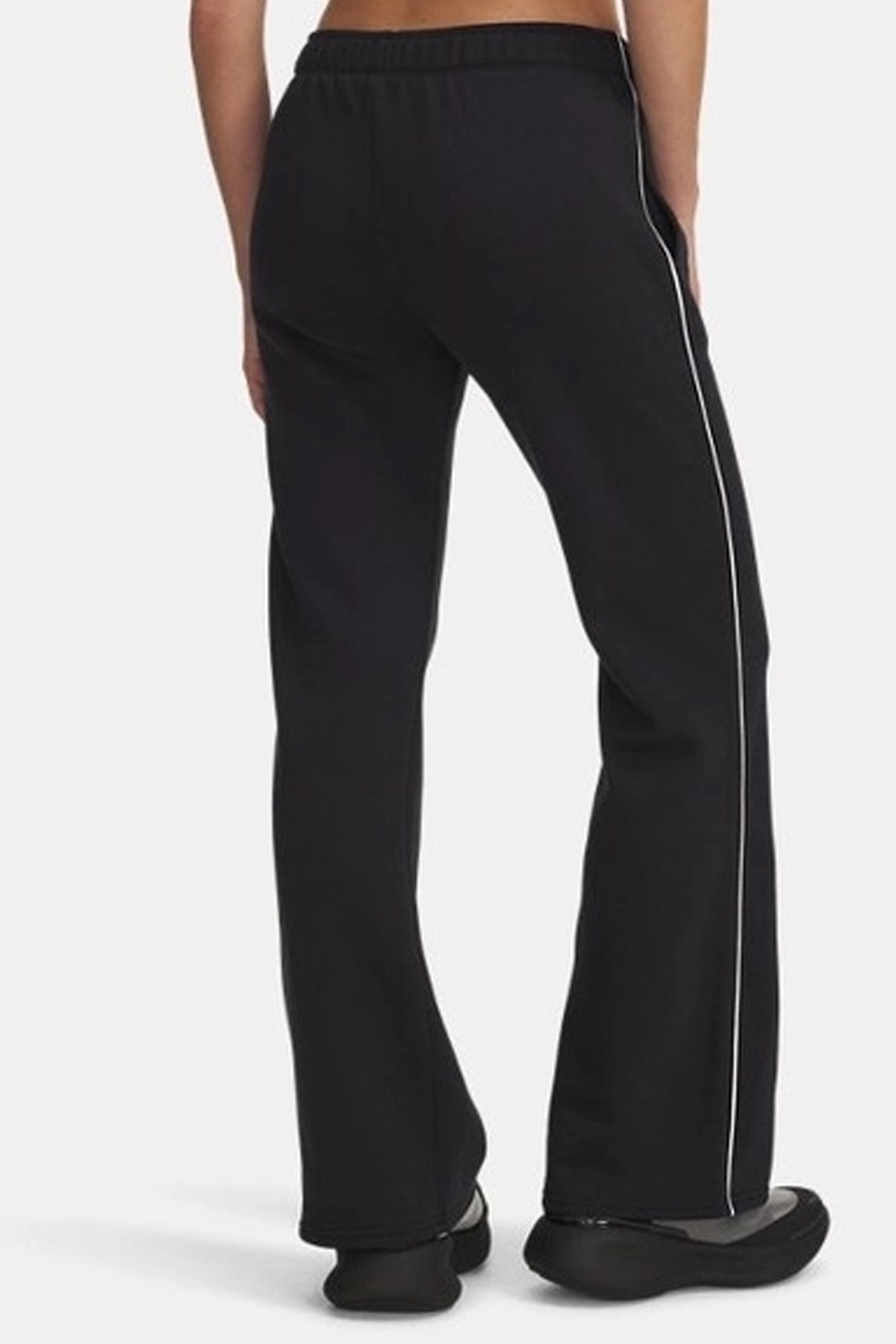 Under Armour UA Rival Flc Piped Pant Kadın Eşofman Altı Siyah