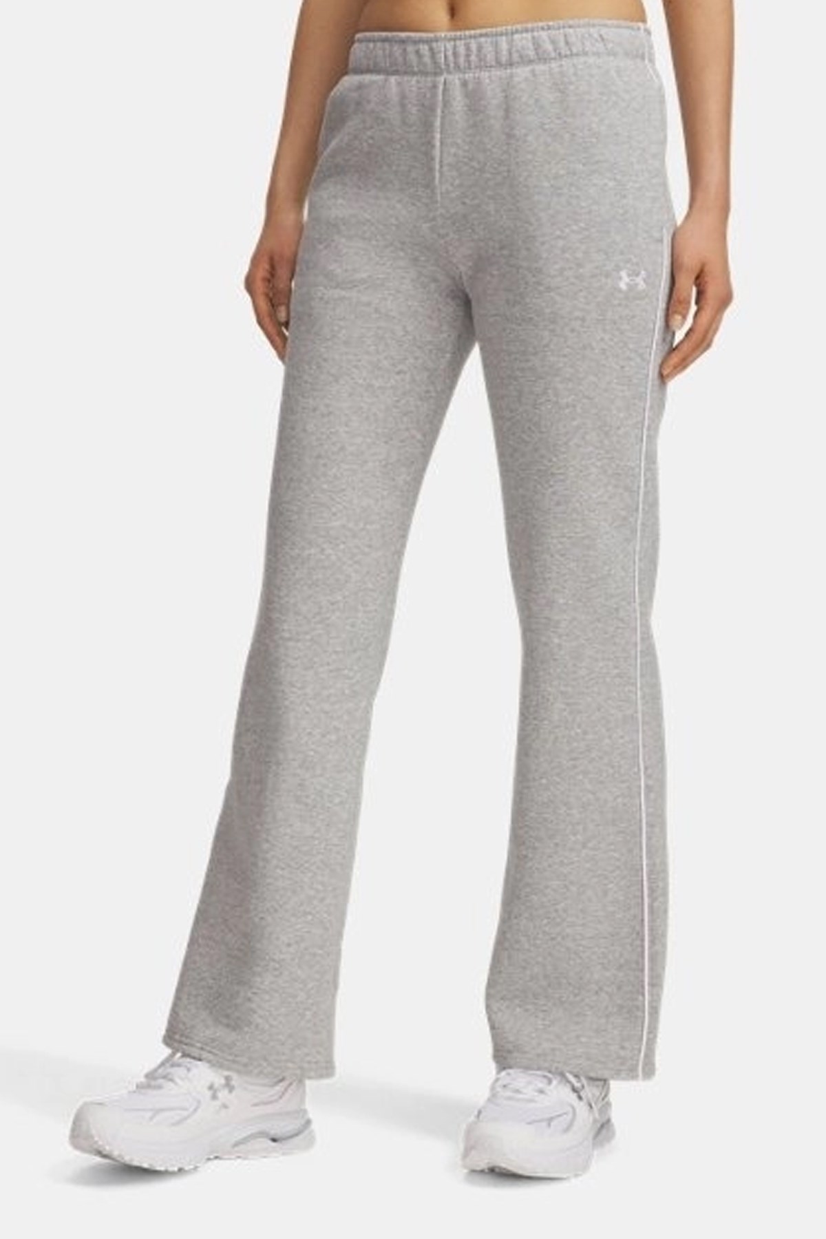 Under Armour UA Rival Flc Piped Pant Kadın Eşofman Altı Gri