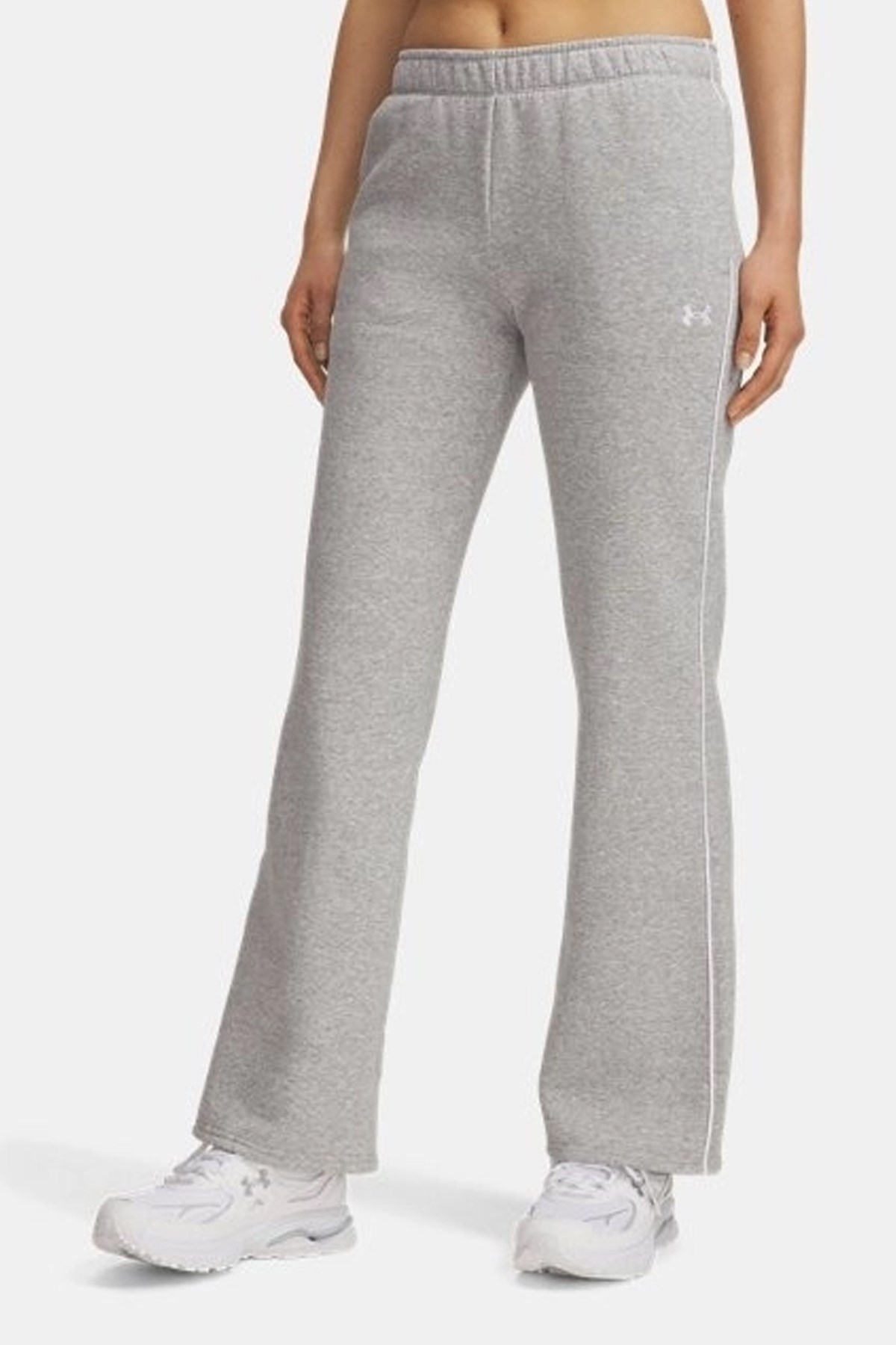 Under Armour UA Rival Flc Piped Pant Kadın Eşofman Altı Gri