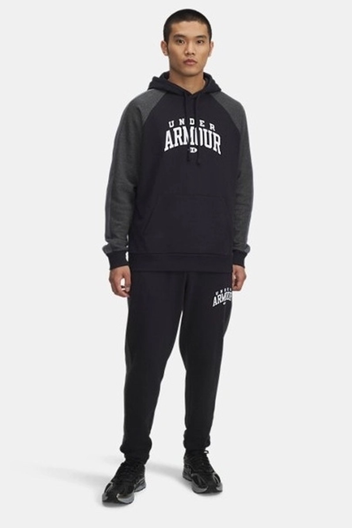 Under Armour UA Rival Flc Cb Pants Erkek Eşofman Altı Siyah