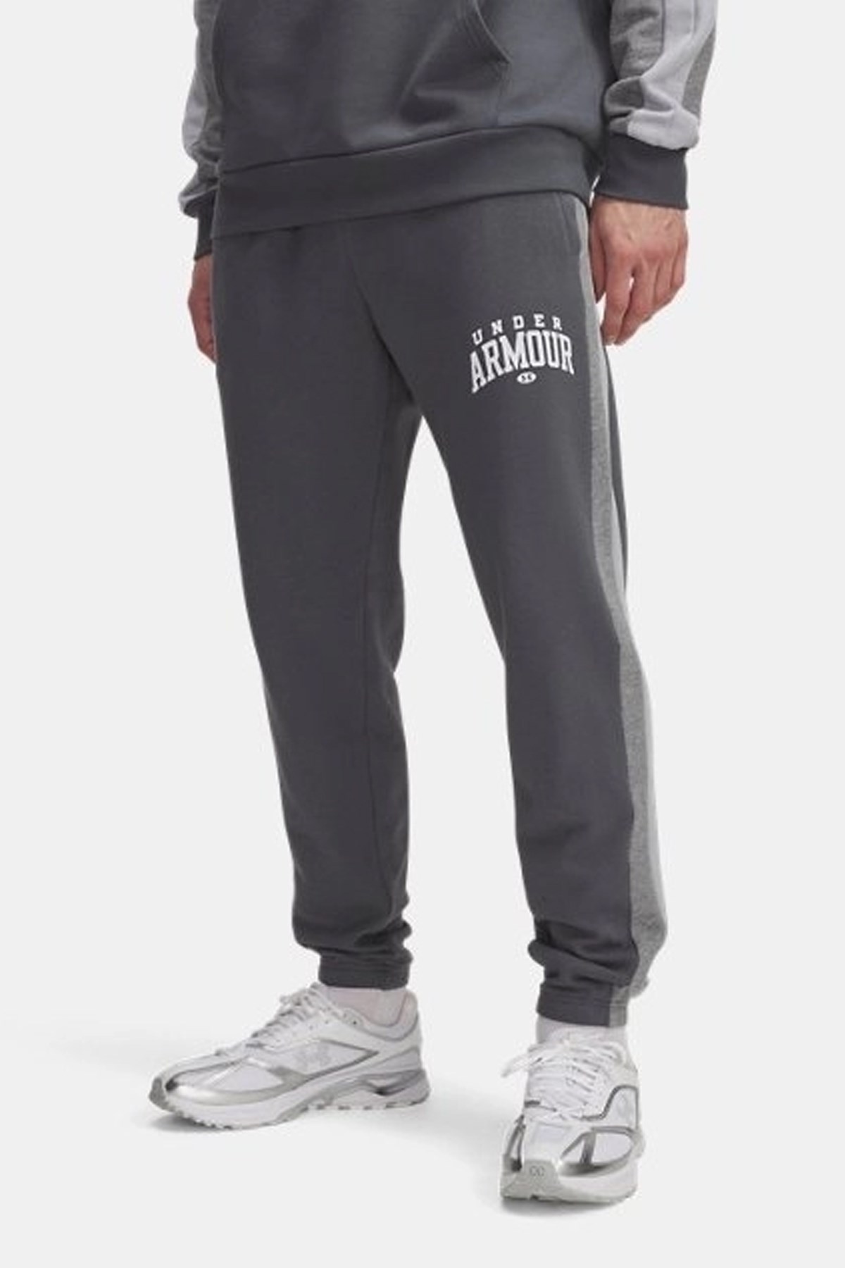 Under Armour UA Rival Flc Cb Pants Erkek Eşofman Altı Gri