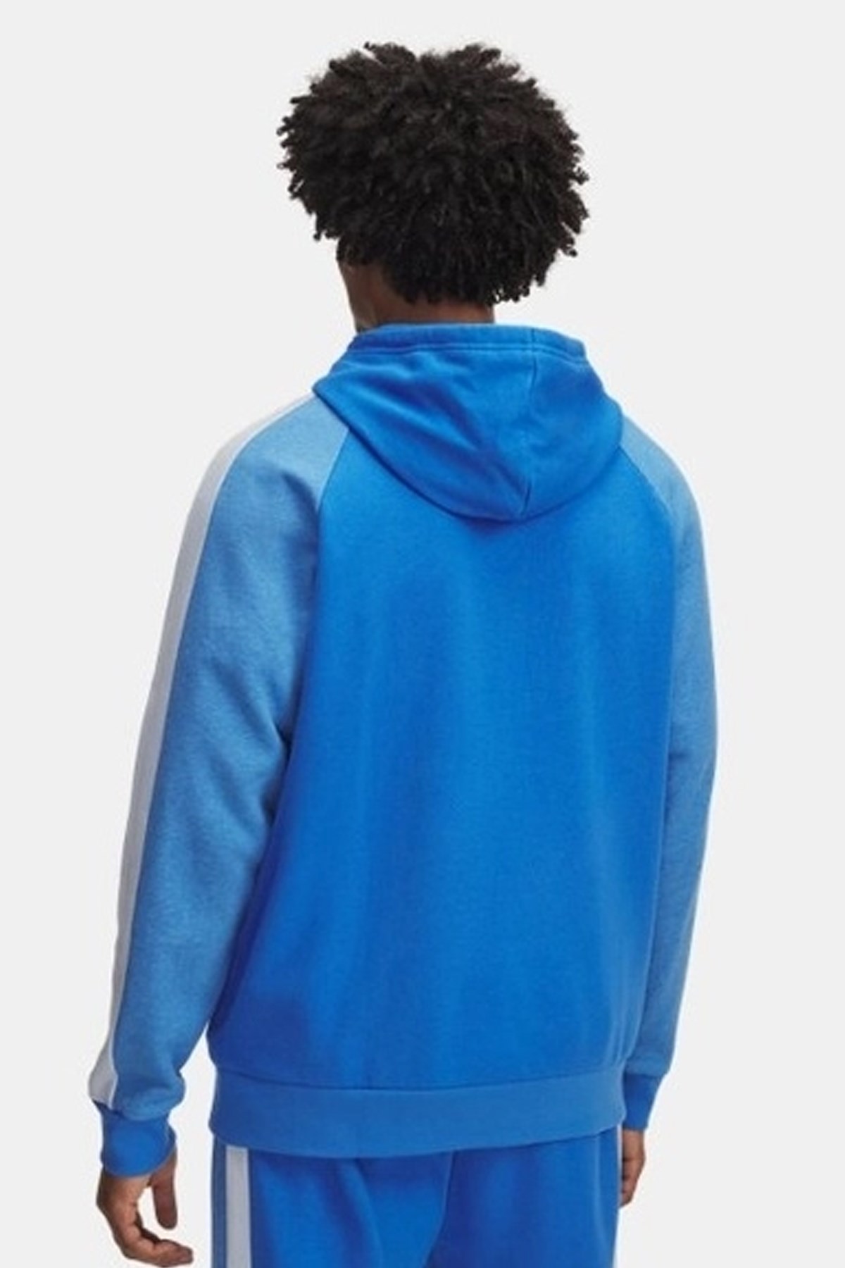 Under Armour UA Rival Flc Cb Hood Erkek Sweatshirt Mavi