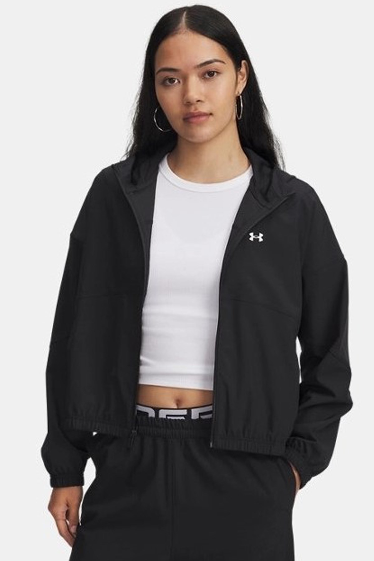 Under Armour Rival Kadın Sweatshirt 6004849-005 Siyah