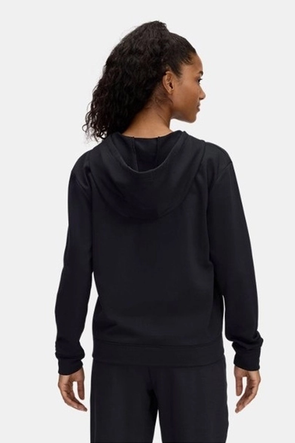 Under Armour Ua Rival Terry Fz Kadın Ceket 6005509-001 Siyah