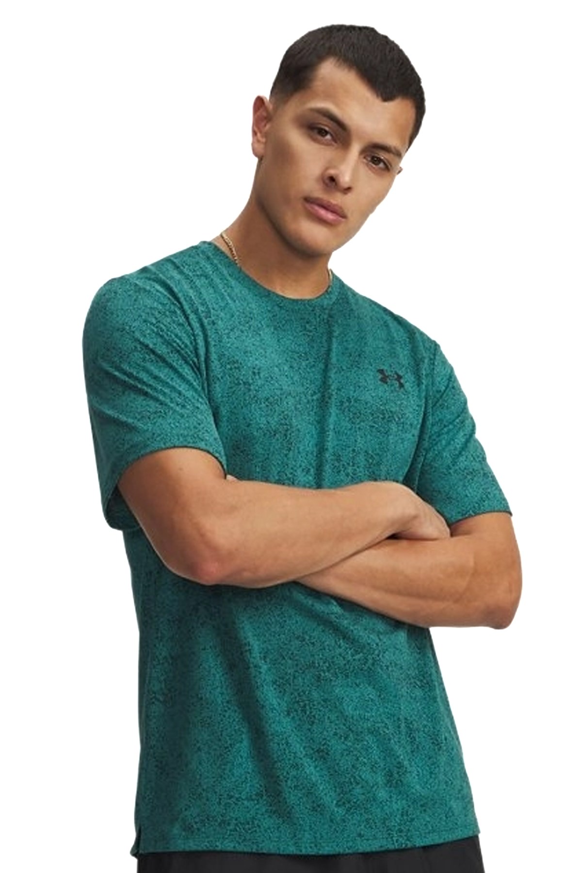 Under Armour Tech Erkek Tişört 6005920-338 Yeşil