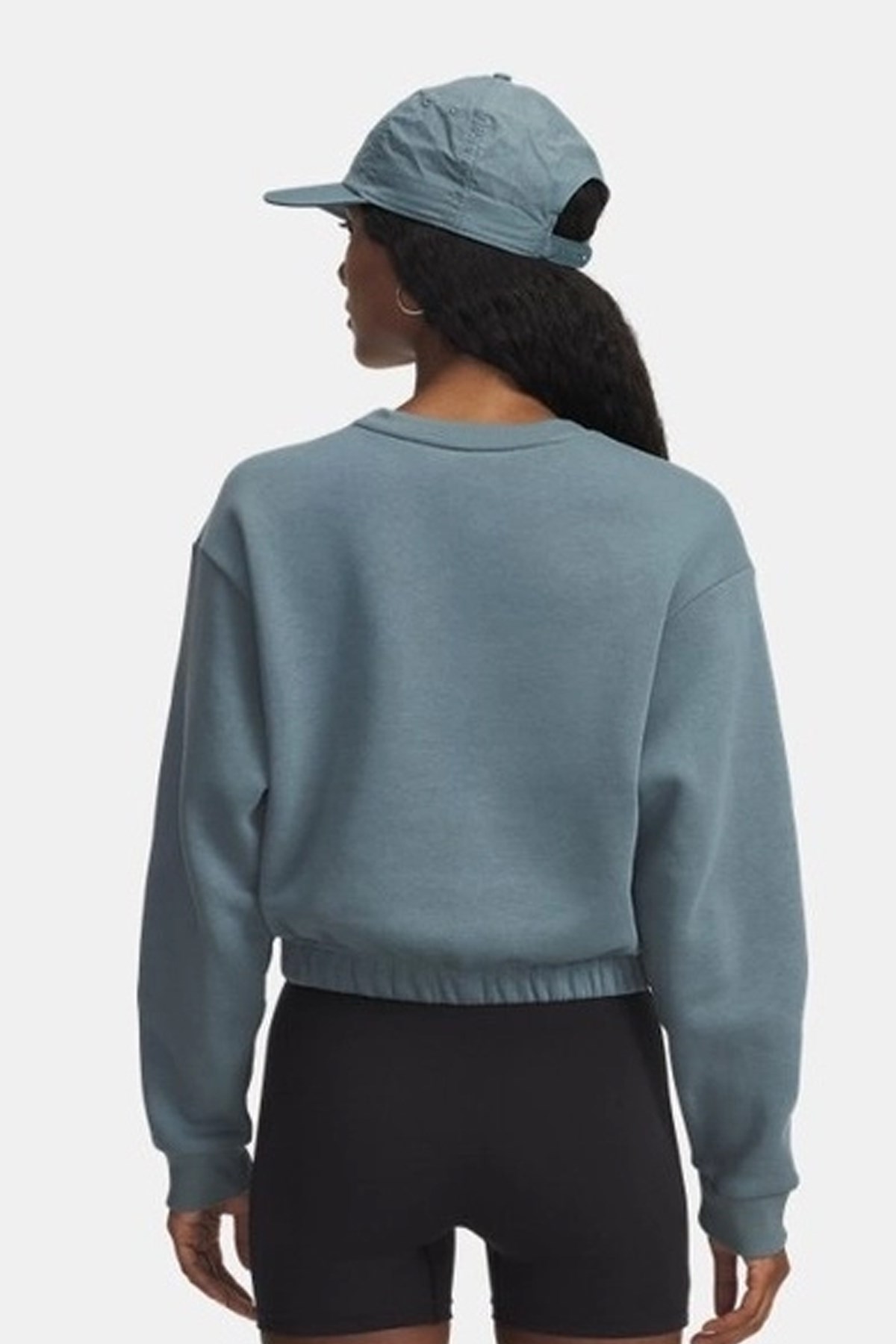 Under Armour UA Rival Fleece Piped Kadın Sweatshirt Mavi