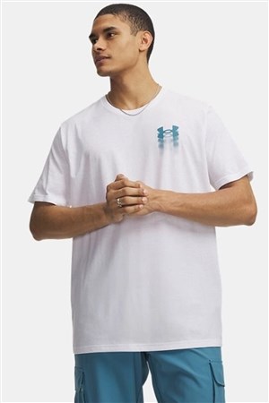 Under Armour Blur Logo Erkek Tişört 6009245-100