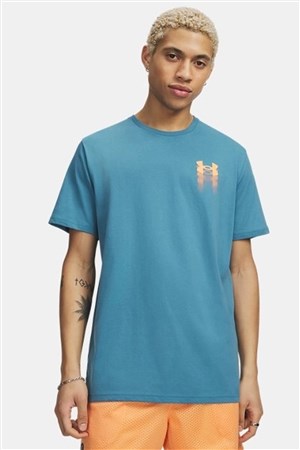 Under Armour Blur Logo Erkek Tişört 6009245-466