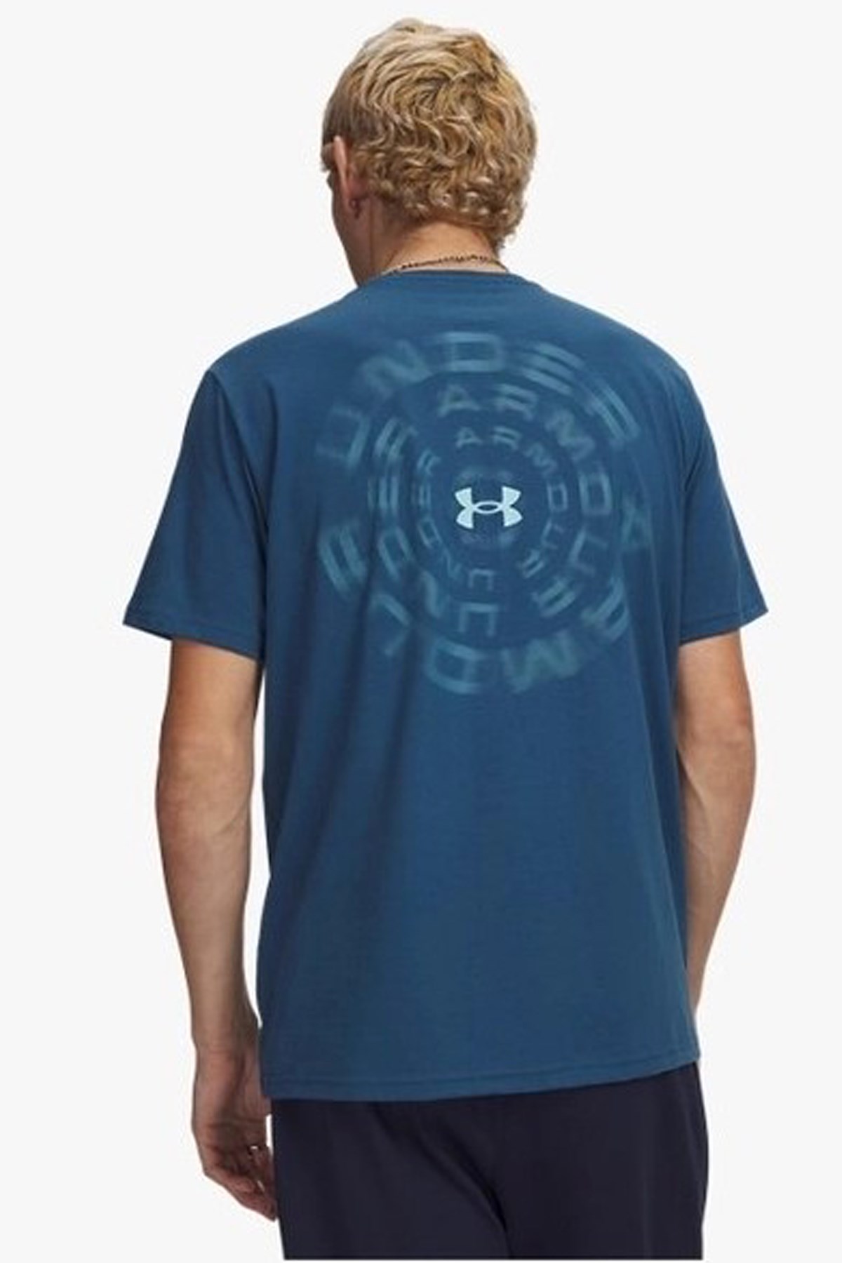 Under Armour Blur Erkek Tişört 6009248-498 Mavi