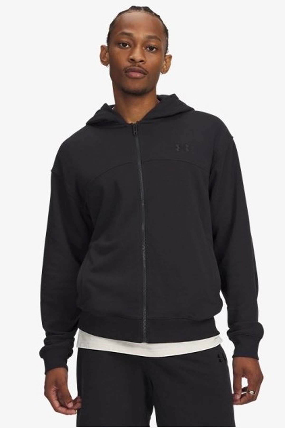 Under Armour Rival Erkek Sweatshirt 6009346-001 Siyah