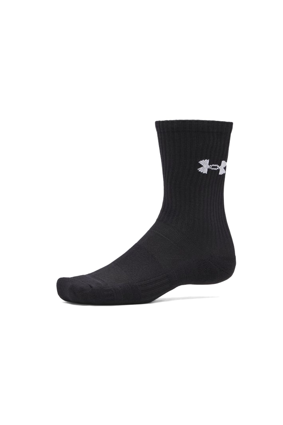 Under Armour Performance Cotton 3P Crw Unisex Çorap 6009685-008 Siyah