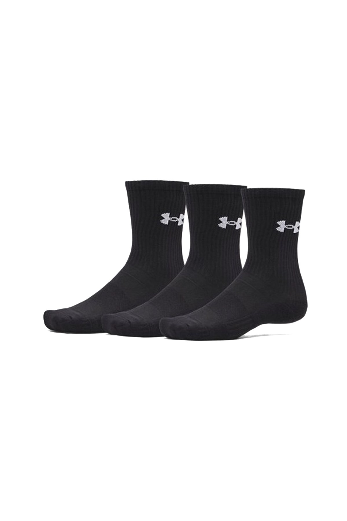 Under Armour Performance Cotton 3P Crw Unisex Çorap 6009685-008 Siyah