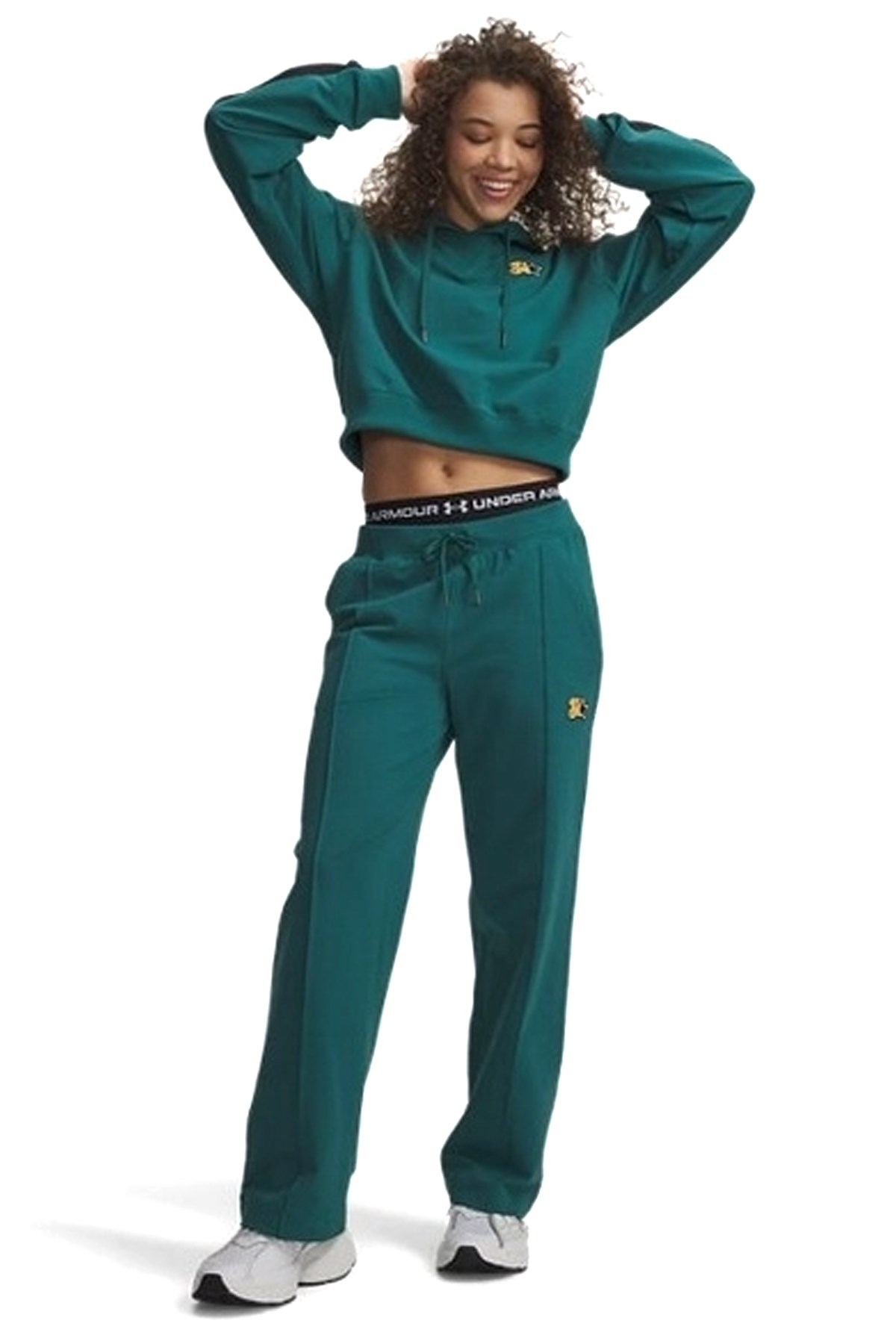 Under Armour Sport Terry Kadın Eşofman Altı 6010916-338 Yeşil
