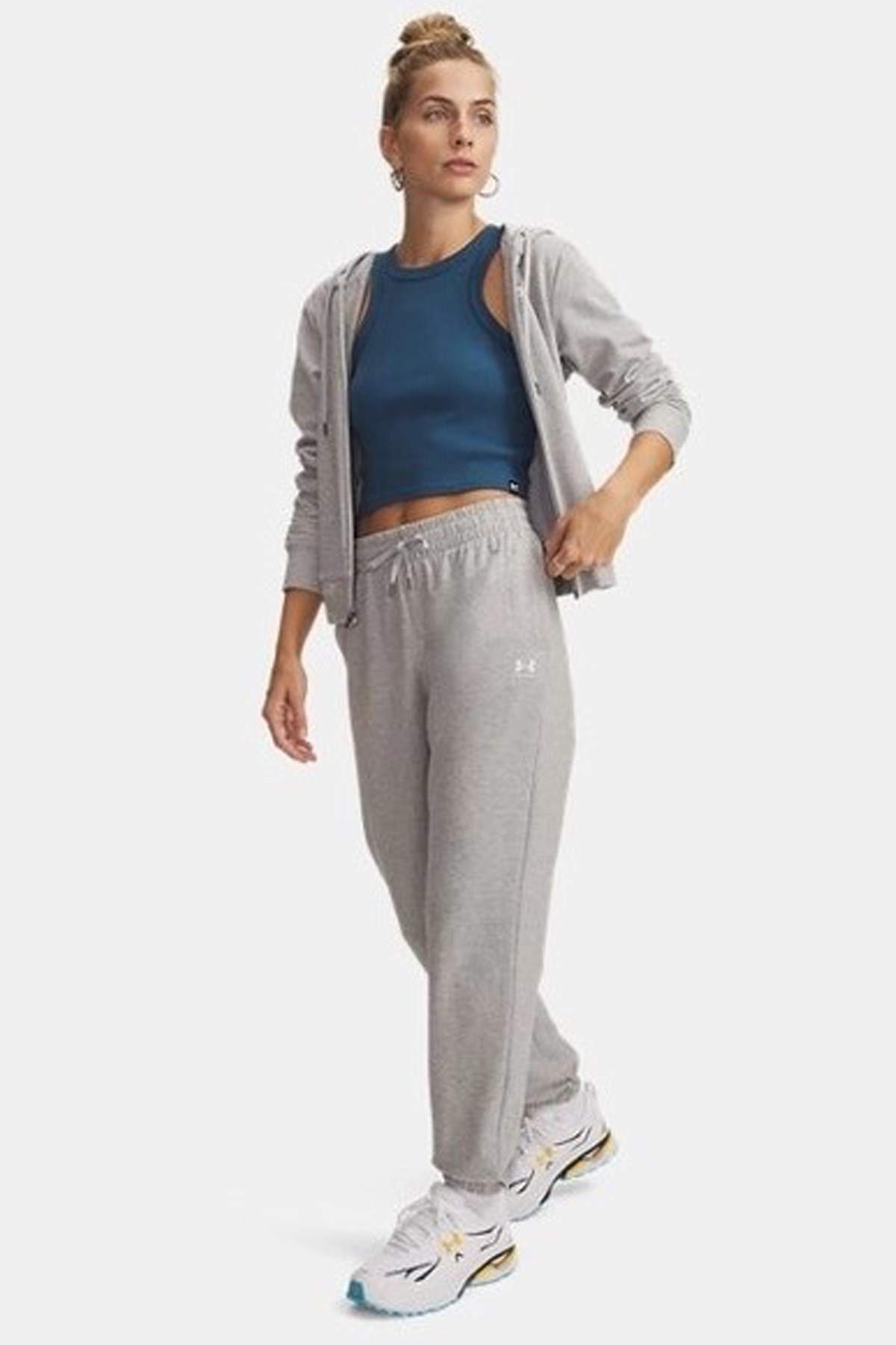 Under Armour Sport Terry Kadın Eşofman Altı 6011020-011 Gri