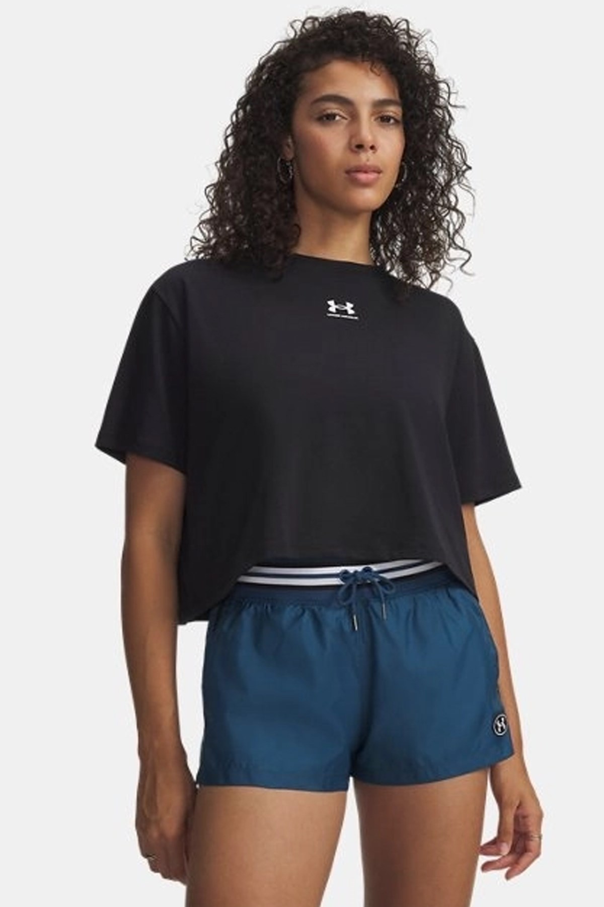 Under Armour Rival Kadın Tişört 6011064-001 Siyah