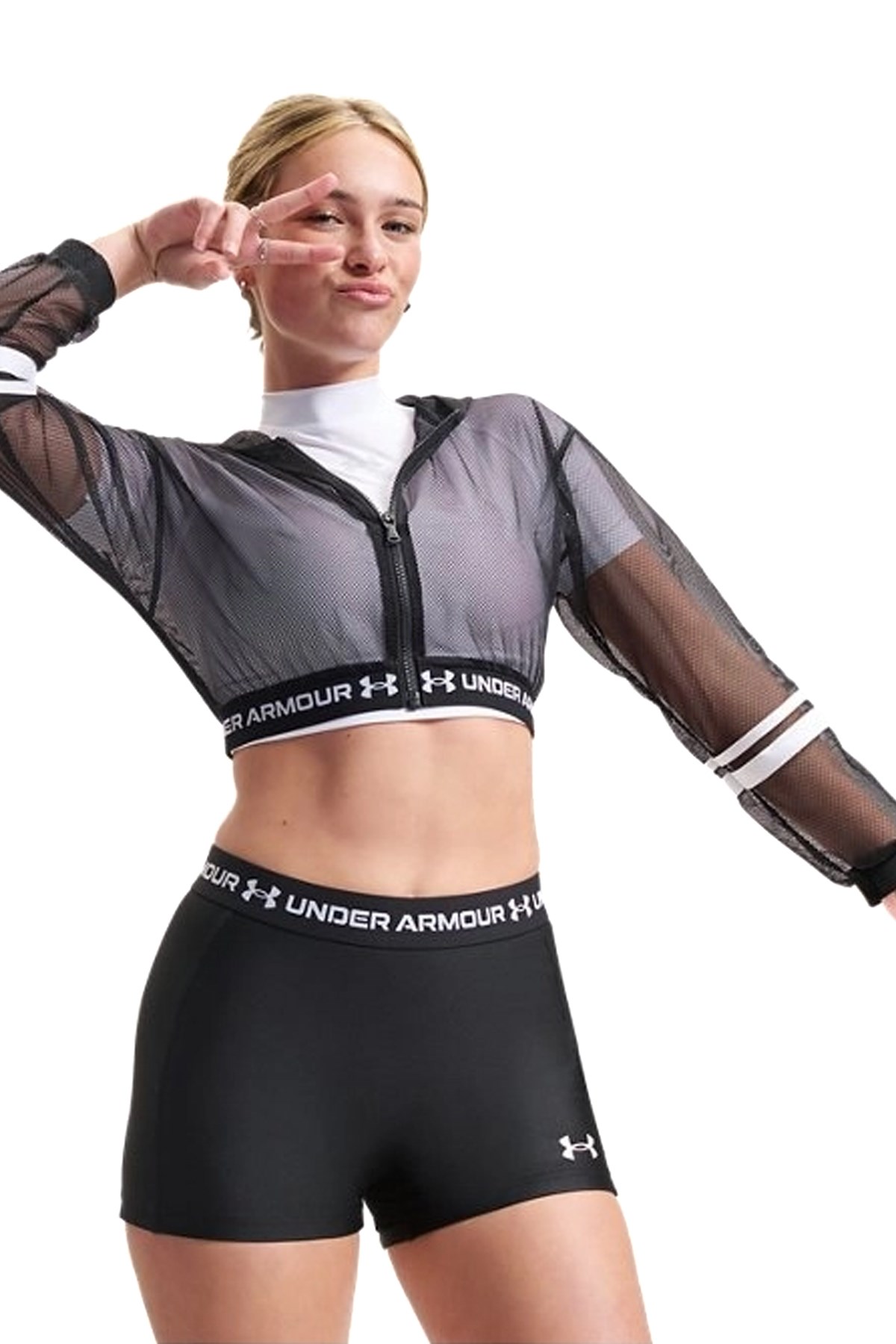 Under Armour Heatgear Kadın Sweatshirt 6012295-008 Siyah