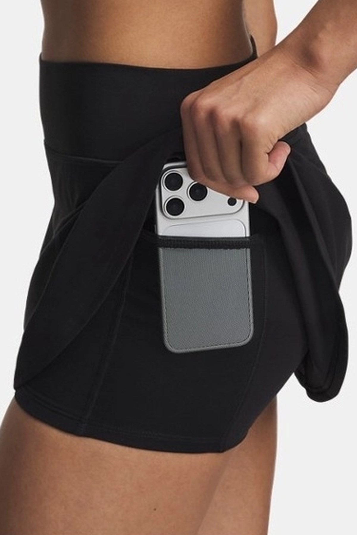 Under Armour Motion Skort Kadın Şort Etek 6015168-008 Siyah