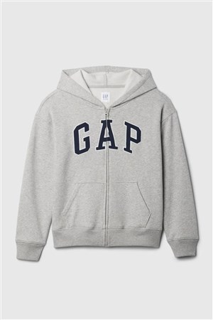Gap V-Bas Heritage Çocuk Sweatshirt 609295000 Gri