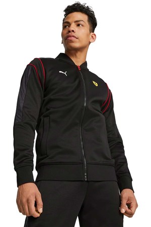 Puma Ferrari Race Mt7 Erkek Sweatshirt 62093601 Siyah
