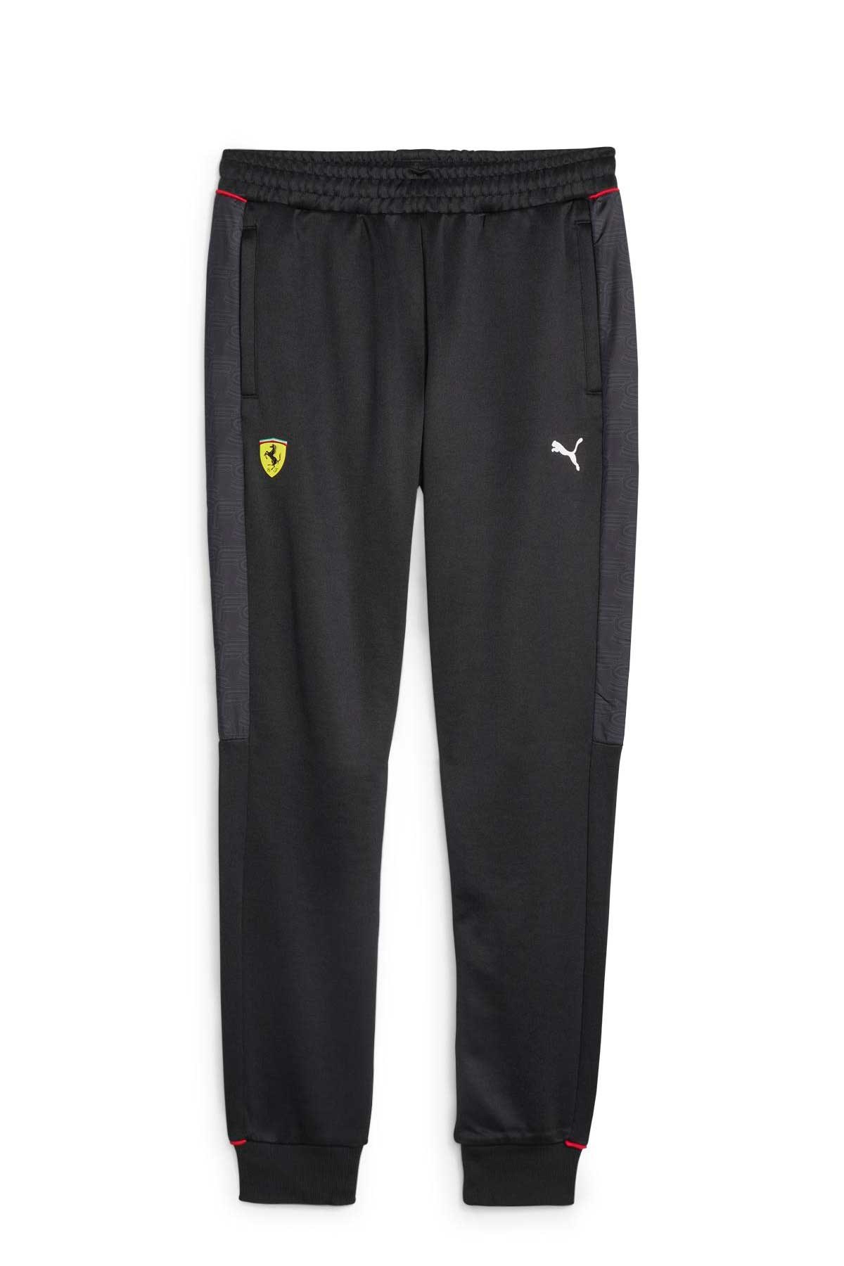 Puma Ferrari Race Mt7 Erkek Eşofman Altı 62093701 Siyah