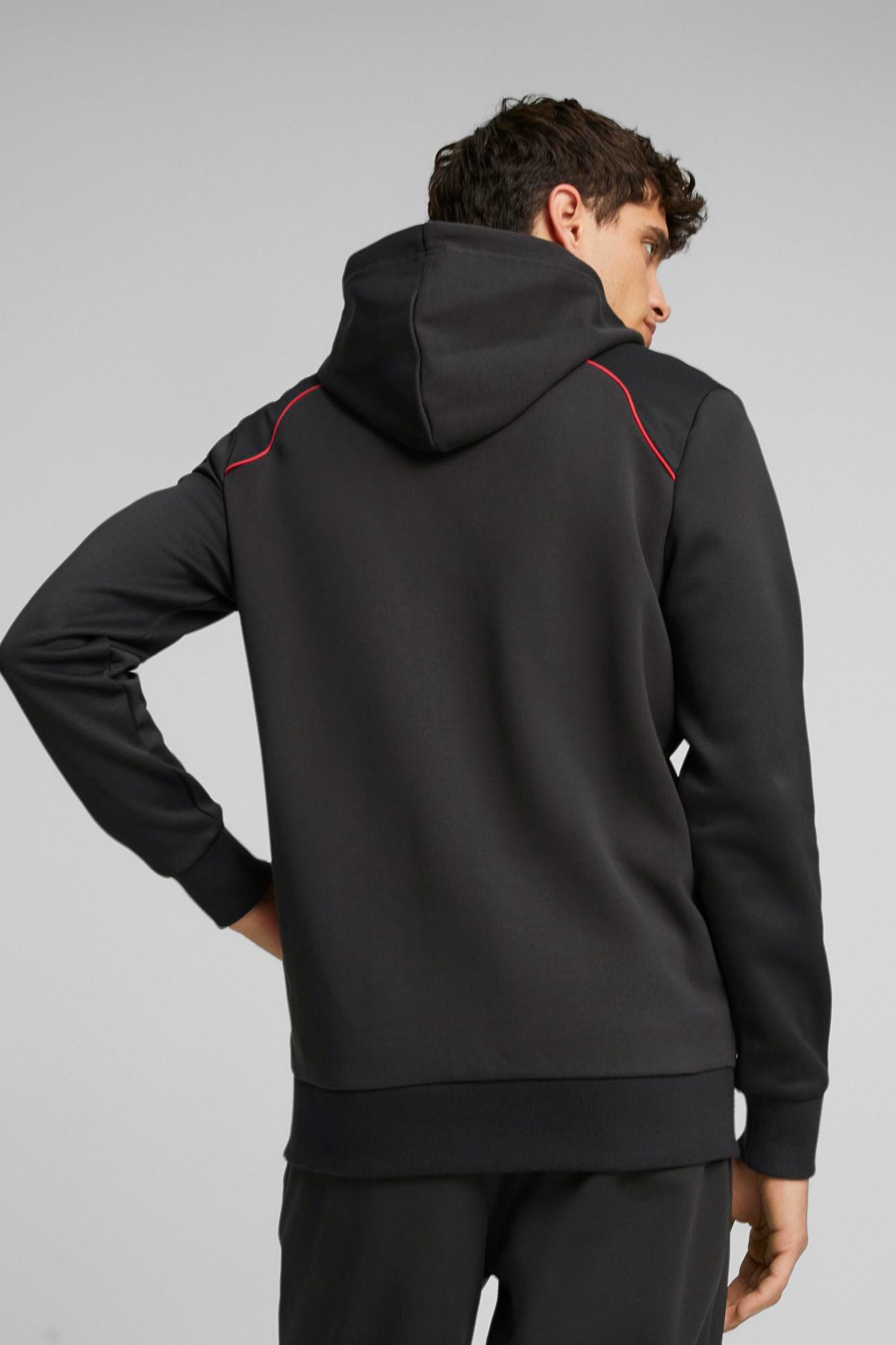Puma Ferrari Race Hdd Erkek Sweatshirt 62094201 Siyah