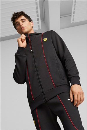 Puma Ferrari Race Hdd Erkek Sweatshirt 62094201 Siyah