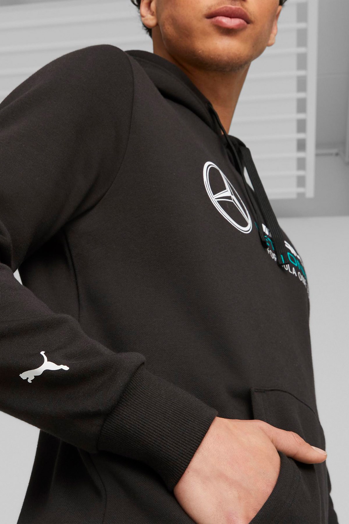 Puma Mapf1 Ess Fleece Erkek Sweatshirt 62115901 Siyah