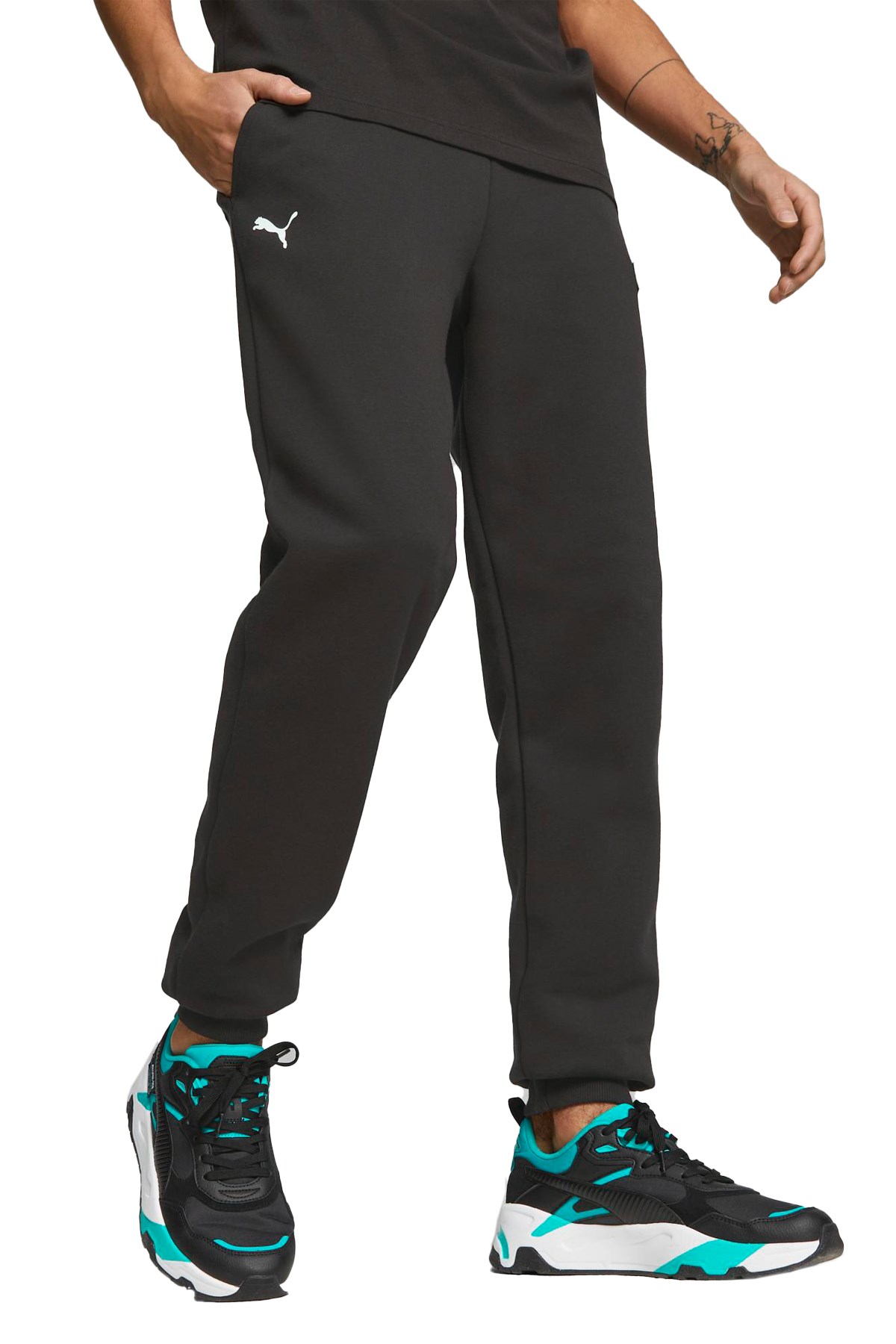 Puma Mapf1 Ess Fleece Erkek Eşofman Altı 62116101 Siyah