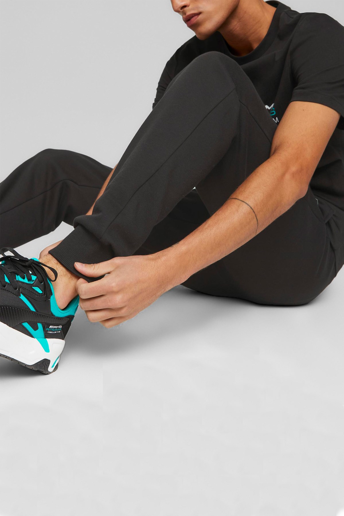 Puma Mapf1 Ess Fleece Erkek Eşofman Altı 62116101 Siyah