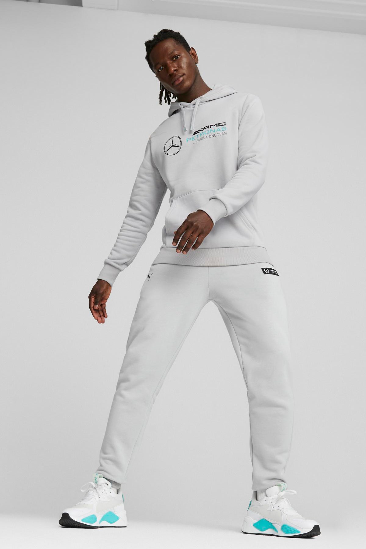 Puma Mapf1 Ess Fleece Erkek Eşofman Altı 62116102 Gri