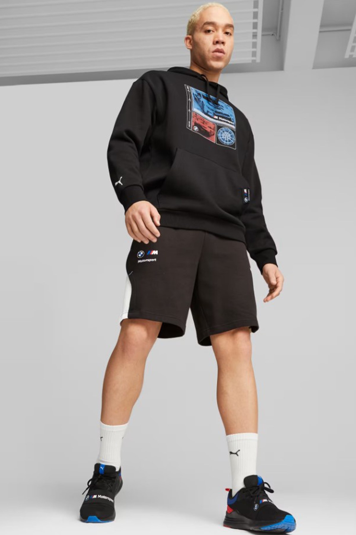 Puma Bmw Mms Erkek Şort 62122401 Siyah