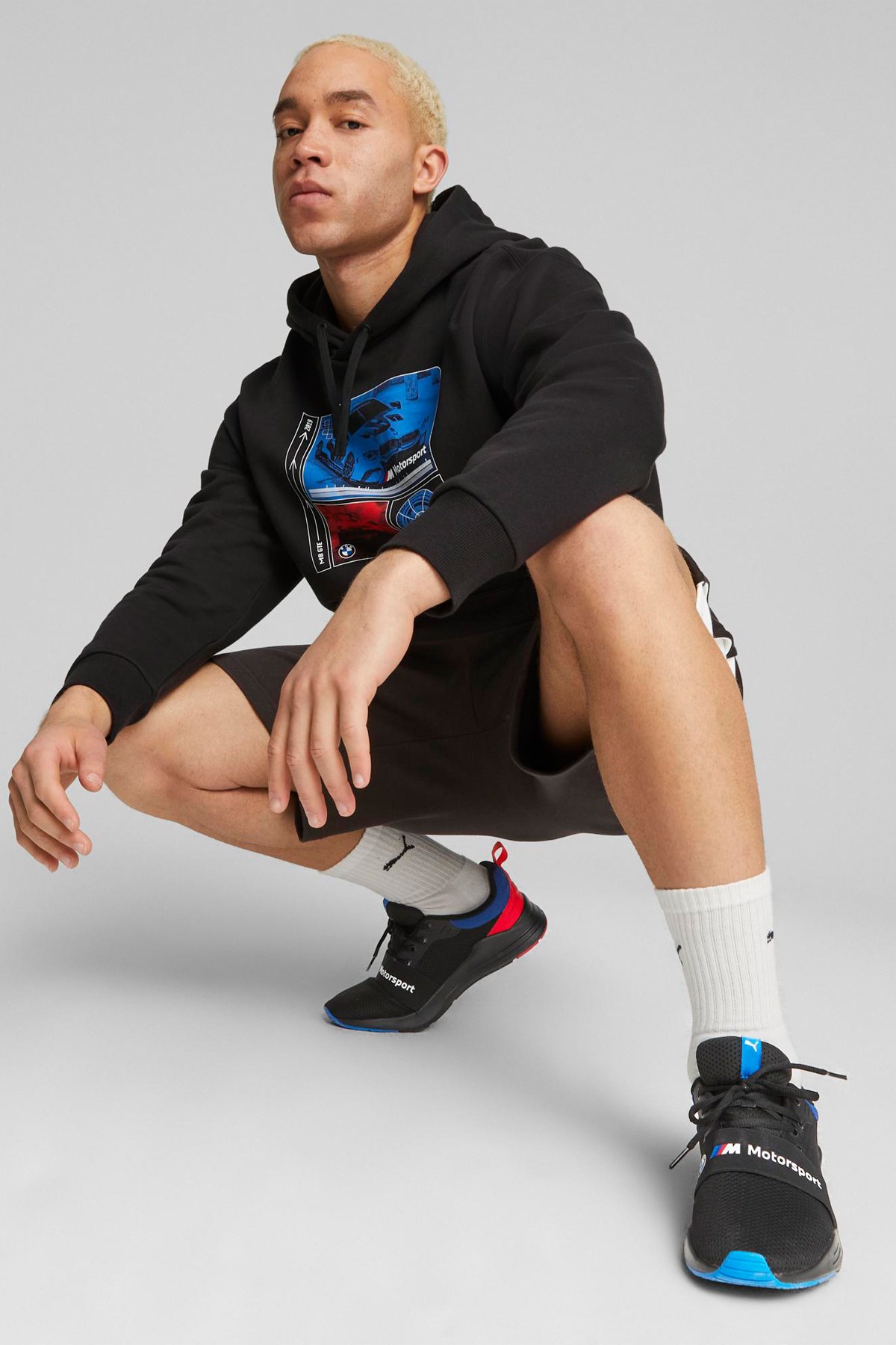 Puma Graphic Erkek Sweatshirt 62122701 Siyah