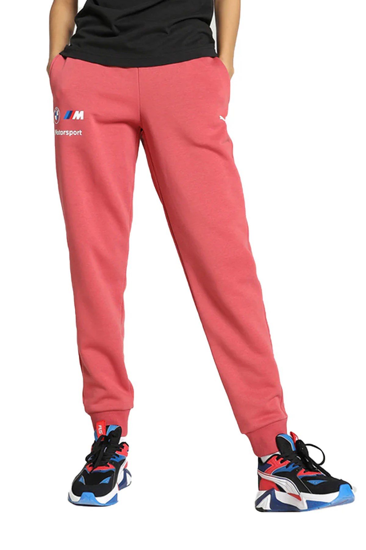 Puma Bmw Mms Ess Fleece Erkek Eşofman Altı 62130210 Kırmızı