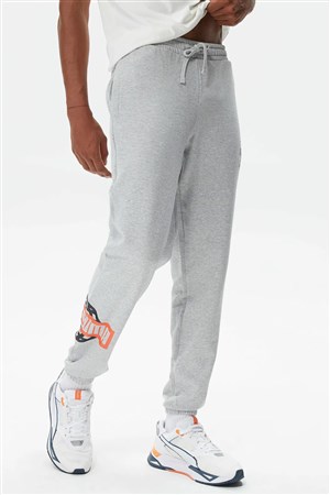 Puma Classıcs Brand Love Erkek Eşofman Alt 62134604 Gri
